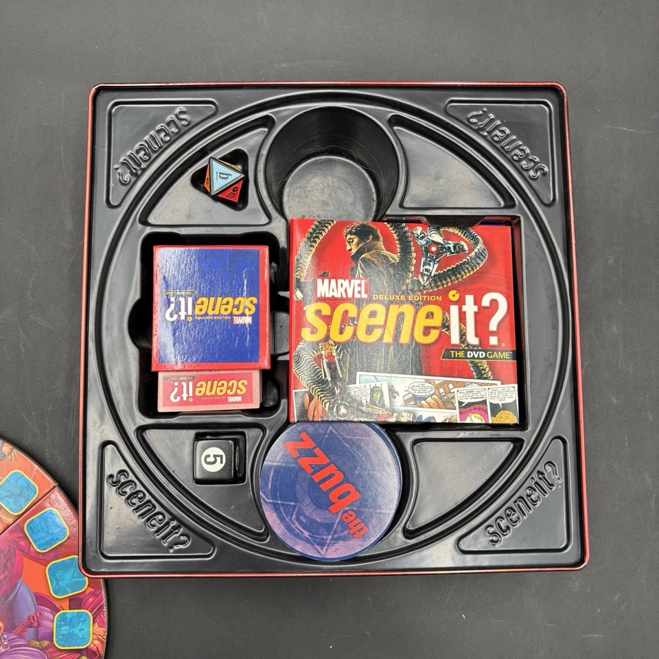 Marvel Deluxe Edition Scene It DVD Trivia Board Game - Image 4 of 4