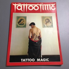 Don Ed Hardy TATTOO TIME 2 Tattoo Magic Book 1983 Used B5