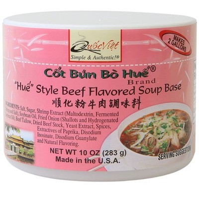 Quoi Viet Hue Style Beef Flavored Soup Base 10 Ounce Authentic Vietnamese Taste