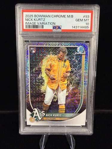 2025 Nick Kurtz [Rose Gold Mojo Mojo Refractor Variation] #93