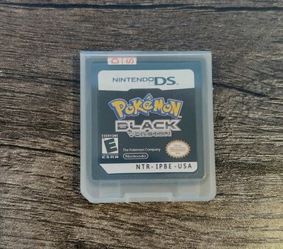 NDS Pokemon Black Game Card (Nintendo DS, 20011) for NDS/DS/3DS/DSi Mint