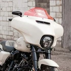 Kolor Flare™ Ice Windshield 6.5" Pink for Harley FLHT FLHX 14-24