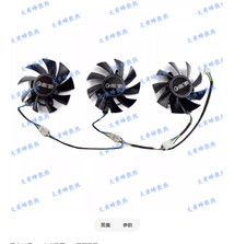 For GALAX GTX1060 1070 1070ti 1080 GAMER Black/Large General Graphics Card Fan