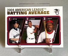 2004 Topps American League Batting Average #337 Ichiro, Mora, Guerrero Sr