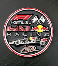 F1 Redbull Racing  Collectible Coin - Formula 1 MAX VERSTAPPEN 4x World Champion