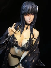 YYGK Studio Hyuga Hinata 1/4 Resin Statue Figure Anime black swimwear Cast off