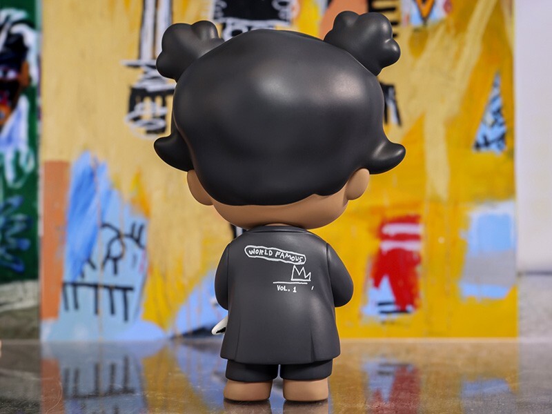 DIMOO × JEAN-MICHEL BASQUIAT 001 ビッグサイズ POP MART DIMOO × JEAN-MICHEL BASQUIAT Big Size 001&002