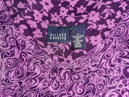 Purple Sleeveless Layered Maxi Dress - Picture 5 of 9