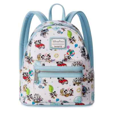 Loungefly Mickey and Minnie Mouse Mini Backpack - Disney Parks | eBay