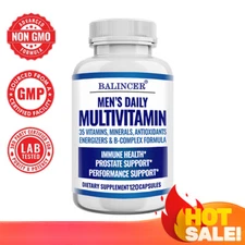 Men's Daily Multivitamin Capsules For Supports Energy,Hormone & Immune Health