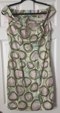 R.E.D. Valentino Abstract Print Dress Size 44