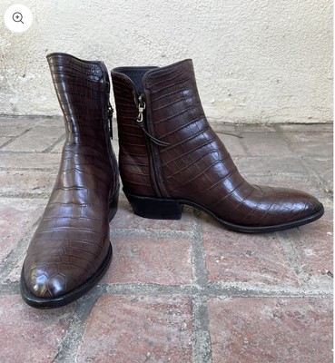 Sale- Stallion Boots Amaretto Alligator Zorro