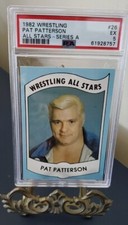 1982 Wrestling All Stars Series A Pat Patterson #26 PSA 5 WWE WWF Rookie