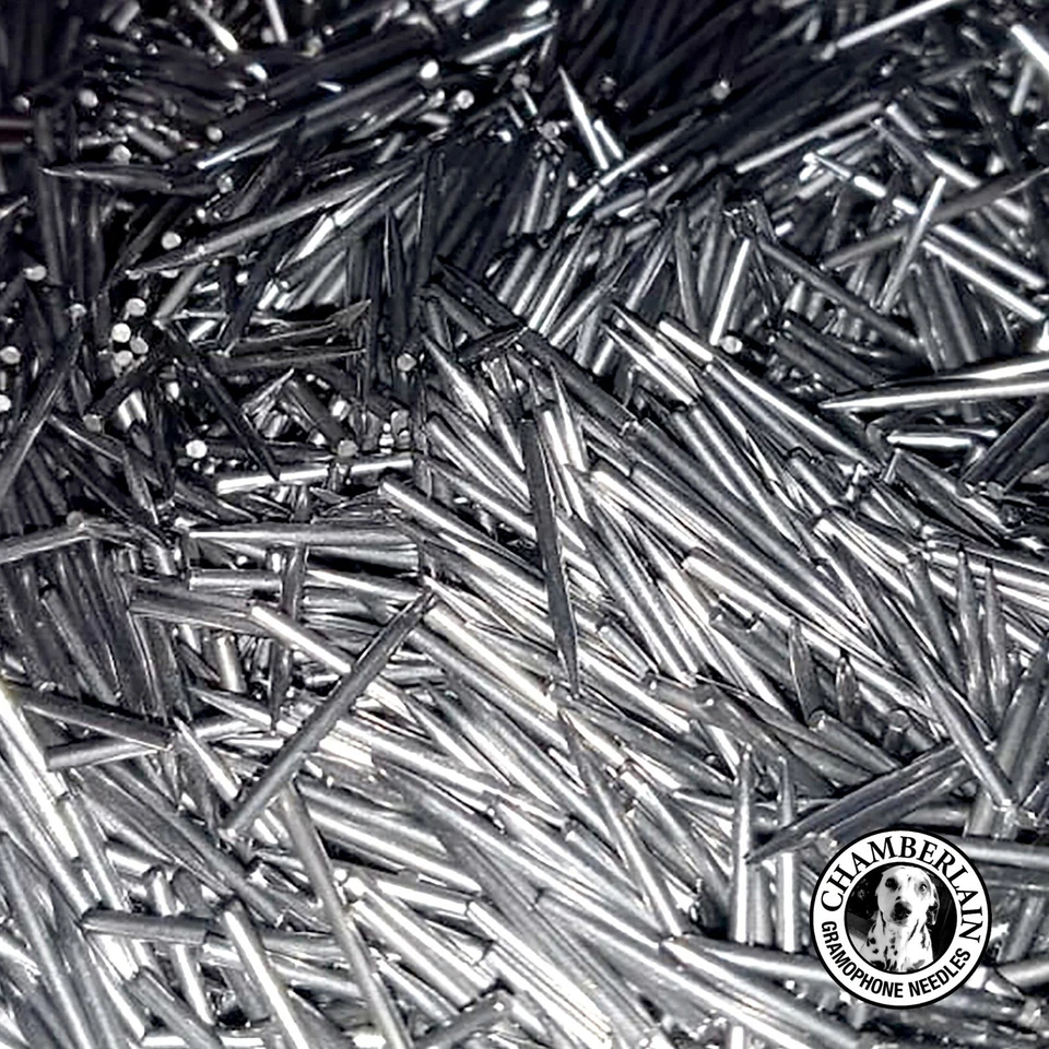 NUEVAS 100 AGUJAS SUAVES de tono para fonógrafo gramófonos antiguos y Victor Victrolas Foto 3 de 4