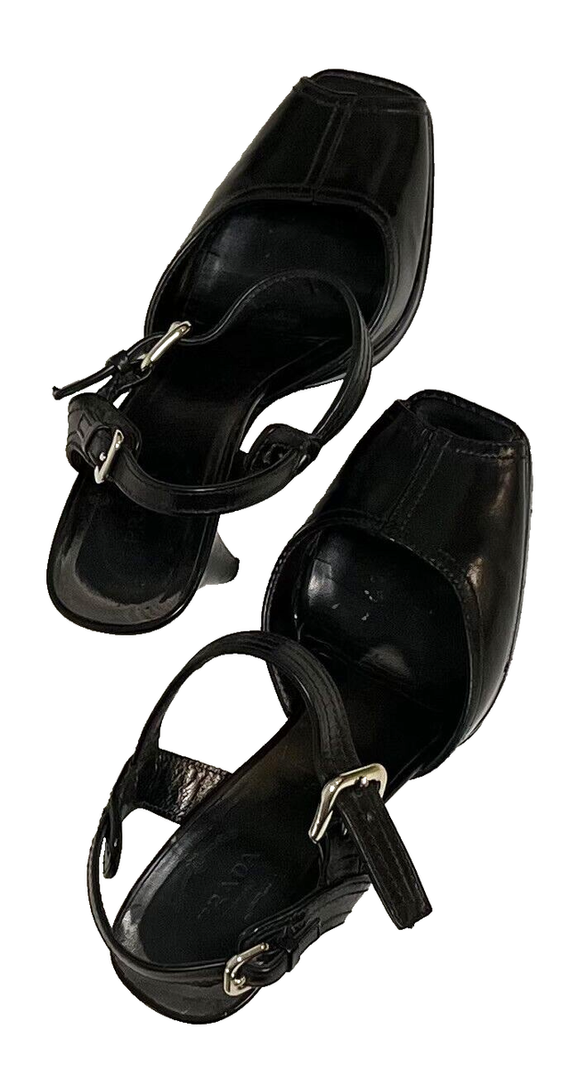 靴 Prada . 38 ( 24,5) Prada Shoes/38.5/Blu | eBay