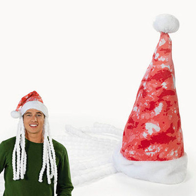 Santa Hat DREADLOCKS Camouflage Pattern Dreads Cap