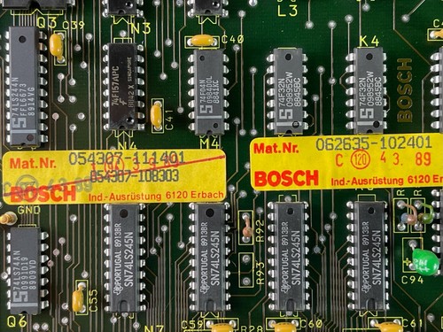 BOSCH 054307-111401 / 062635-102401 CPU board - Picture 2 of 3
