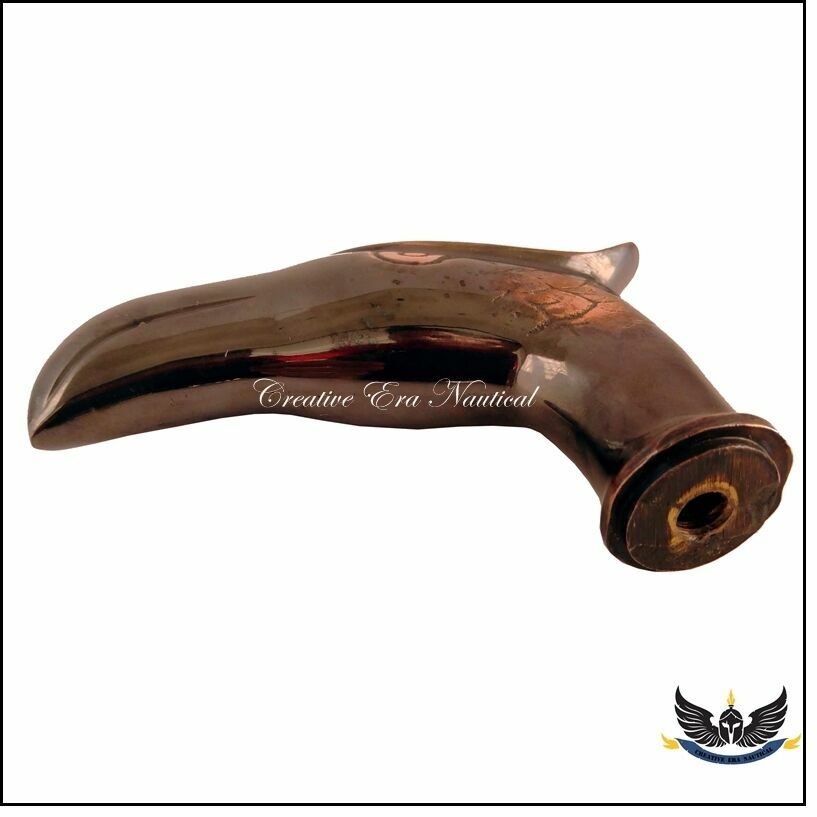 Solid Old Brass Eagle Head Gentleman's Vintage Ca… - image 2