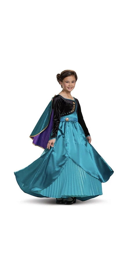 Disfraz Disney Frozen Reina Anna Prestige Niño X-Pequeño (3T-4T) Foto 4 de 4