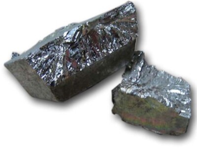 Bismuth Ingot Chunk 99.99% Pure About 1 Pound - Unique Metals