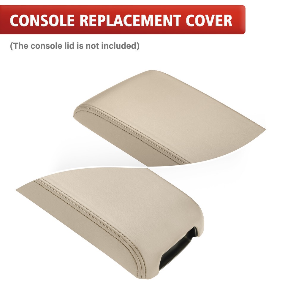 Fits 2012-2017 Toyota Camry Leather Center Console Lid Armrest