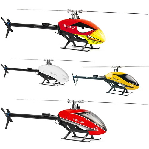 Fly Wing FW450L V2.5 3D GPS 6CH Automatic Return Height Stable RC Hubschrauber - Bild 4 von 30