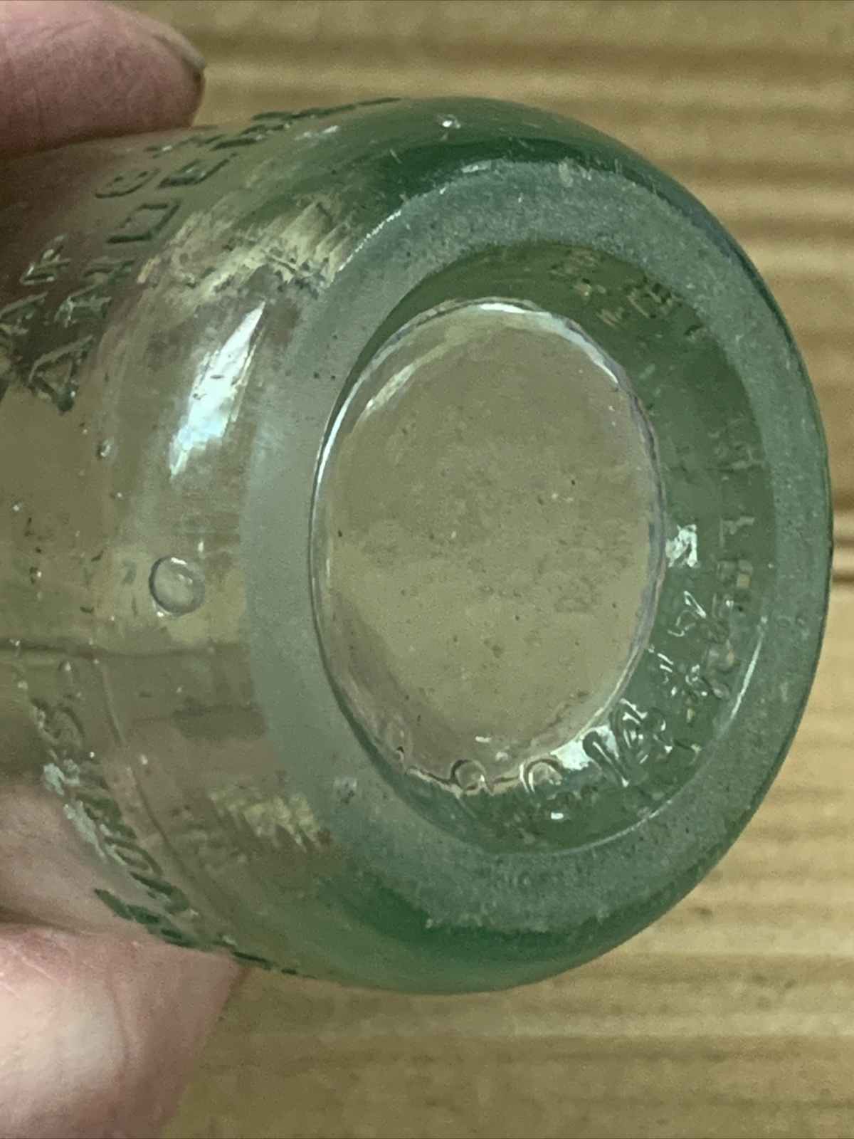Straight Sided Pepsi-Cola Soda Bottle Anderson, SC Bottled with Distilled Water
