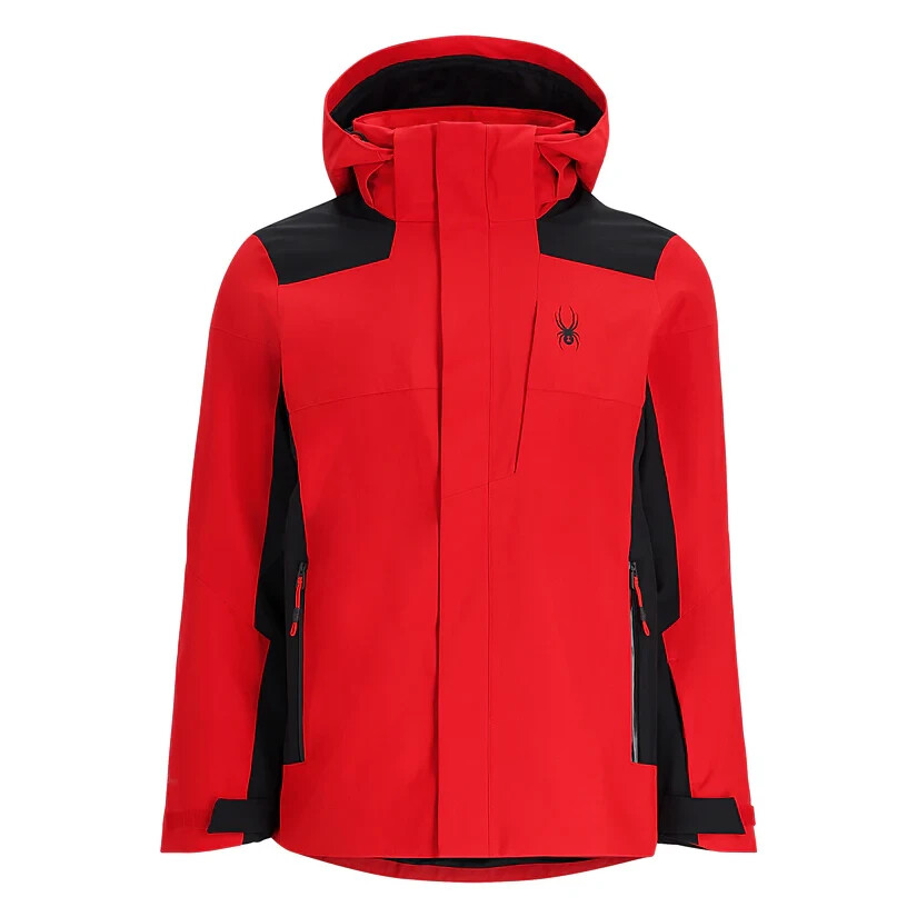 Men's SPYDER Primer Insulated Ski Snow Jacket SPYDER RED | eBay