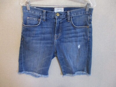 Current/Elliott The Slouchy Cut Off Jean Shorts 7  Denim Size 25