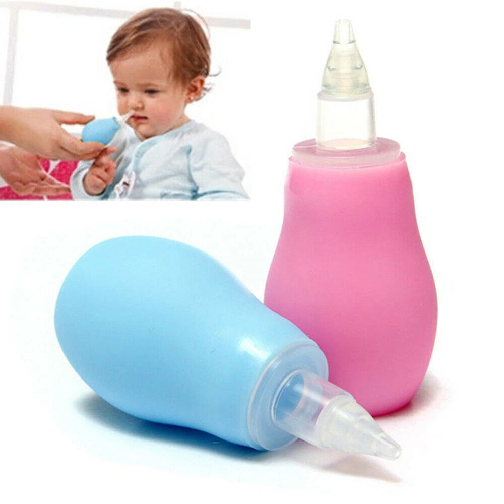 Baby Safe Nasal Vacuum Aspirator Suction Nose Cleaner Mucus Runny Inhale