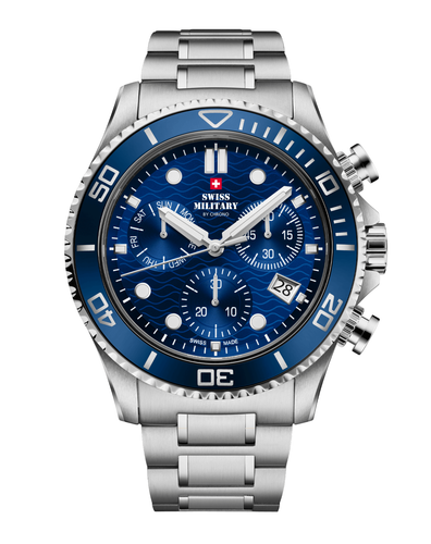 Swiss Military XL Chronograph Watch SM34101.02