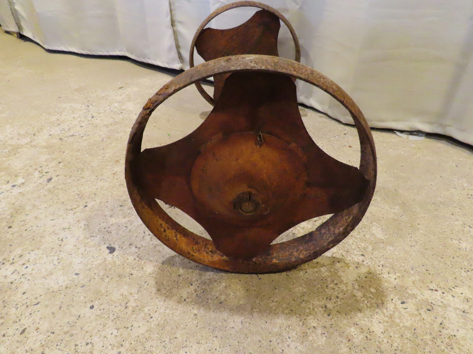 Gravely Rotary Plow Wheels with Axle, Vintage Tractor Parts eBay