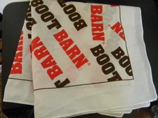Boot Barn - Western store-  HTF bandana with logo- NWOT