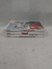 Official OEM Nintendo Wii White Empty Replacement Game Cases Set Lot Of 3