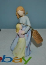 NEW VTG About Face Designs 2007 Heart to Heart Mother -Daughter Figurine 130451 