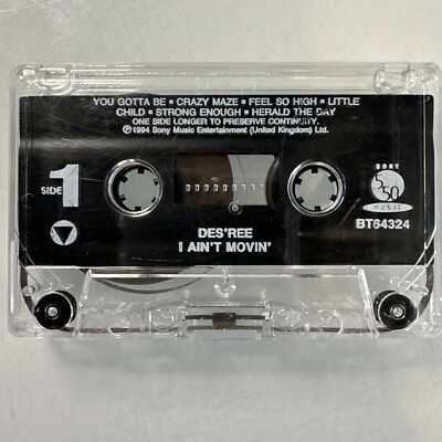 Des'ree I Ain't Movin (Cassette) Tape Only | eBay