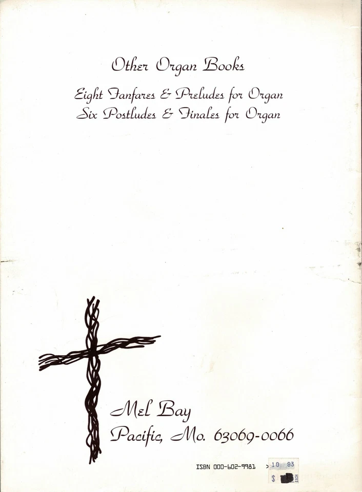 Seven Offertories & Interludes For Organ Sheet Music Book - Image 3 of 3