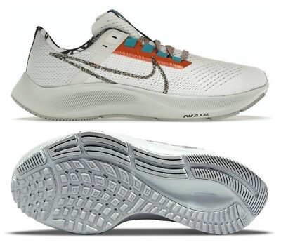 スパイク・シューズ Nike Air Zoom Pegasus 38 White Men's Air Zoom Pegasus 38 Running Shoe White Nike in Qatar -SSS