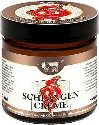 VOM PULLACH HOF SCHLANGEN CREME 100ml Schlangencreme Anti Aging Falten Haut Balsam Salbe 02
