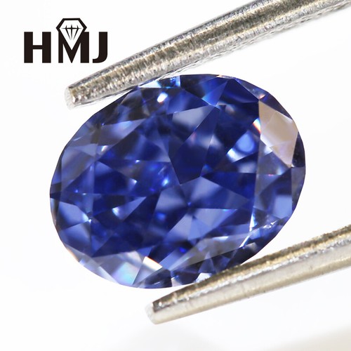 Mixed Color 5A Crushed Ice Cut CZ Stone Oval Cut Cubic Zirconia AAAAA Gemstone - Picture 13 of 45