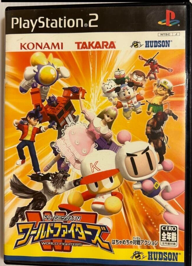 Dream Mix TV World Fighters PS2 Hudoson Sony PlayStation 2 Dream Mix TV World Fighters PS2 Hudoson Sony PlayStation 2
