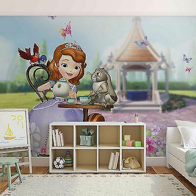 Disney Wallpaper Mural 144x100inch Photo Wall Decor Princess Sofia Girls Bedroom For Sale Online Ebay