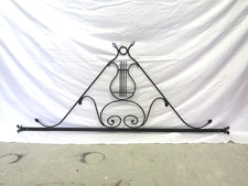 Tête De Lit En Fer Forgé À La Main Vintage Pour Lit Double 48 CH