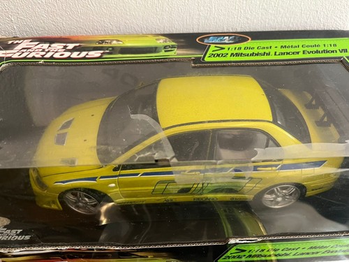 Rápido y Furioso 2002 Mitsubishi Lancer Evolution 1:18 - Imagen 6 de 6