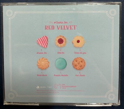 RED VELVET [COOKIE JAR] All Member Autographed Signed Japan Single