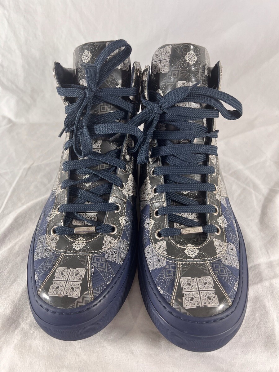JIMMY CHOO スニーカー　靴　ネイビー　紺　26.5-27 コンバース JIMMY CHOO スニーカー 靴 ネイビー 紺 26.5-27 コンバース