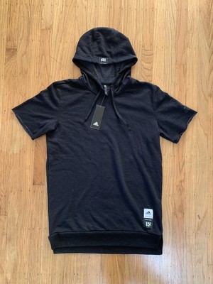 adidas x routine short sleeve hoodie