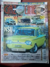 GAZOLINE 109 GUIDE D'ACHAT R12 GORDINI NSU 1000 TT VELOREX 66 TORNADO TALISMAN