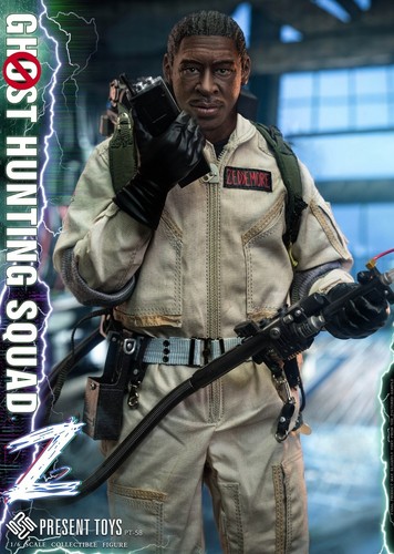 In Stock New PRESENT TOYS PT-sp58 Ghost Hunting Zeddemore 1/6 Action Figure! - Picture 6 of 9