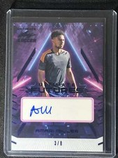 2022 Leaf Ultimate Soccer Auto Futures Blue Amari Miller 3/8